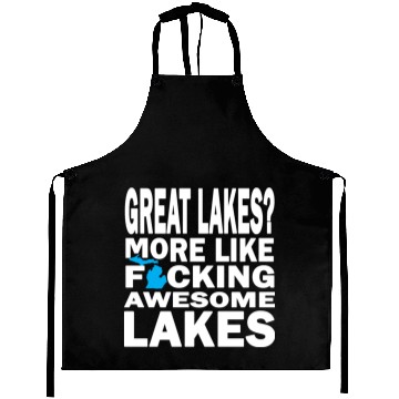 Discover Funny Great Lakes Awesome Humor Apparel Clothing Aprons