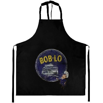 Discover Vintage Retro Classic Cute Detroit Boblo Island Aprons