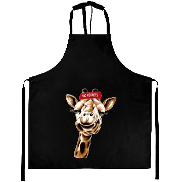 Discover giraffe no regrets Aprons