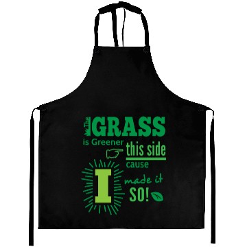 Discover The Grass Is Greener This Side Aprons