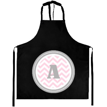 Discover Pink Chevron A Aprons