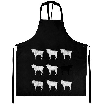 Discover Many White Sheep: One Black Sheep Aprons