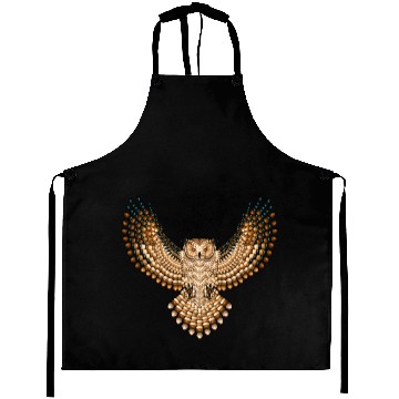 Discover Beadwork Great Horned Owl Aprons