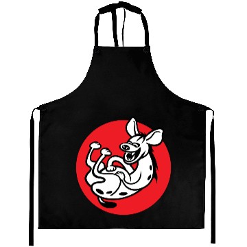 Discover Laughing Hyena Aprons