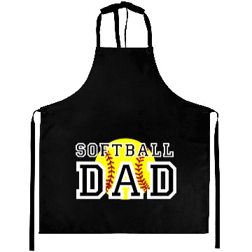 Discover Softball Dad Aprons