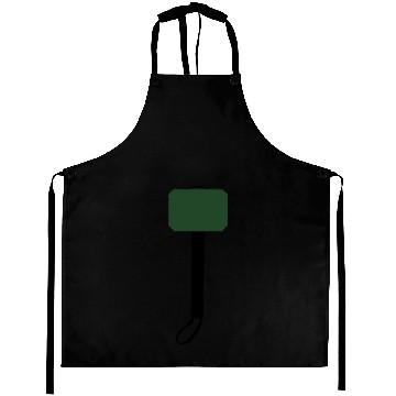 Discover Thor Hammer Silhouette Aprons
