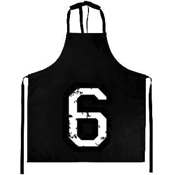 Discover Number 6 (Distressed White) Aprons