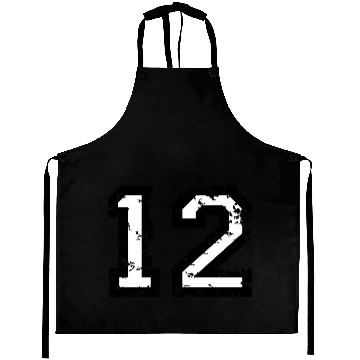 Discover Number 12 (Distressed White) Aprons