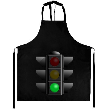 Discover Traffic Light Green Aprons