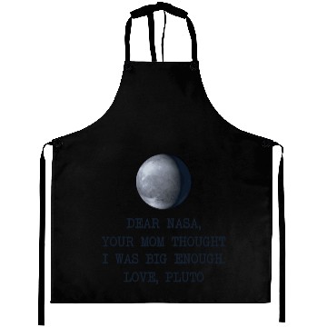 Discover Dear Nasa Love Pluto Aprons