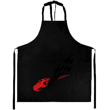 Discover Race Car Flag Aprons