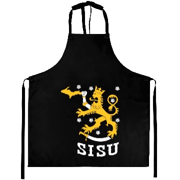 Discover Sisu U.P. Upper Peninsula Yooper Aprons Aprons Aprons