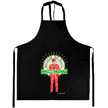 Discover Bonjour ma belle Connecticut, by Francisco Evans ™ Aprons