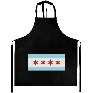Discover Flag of Chicago Aprons