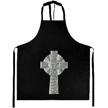 Discover Chrome Celtic Cross Aprons