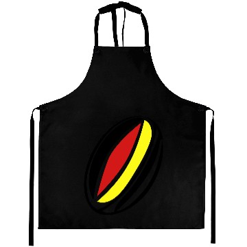 Discover rugby ball 3 colors Aprons