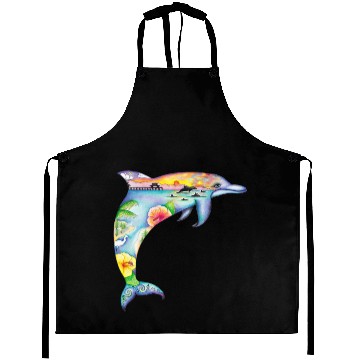 Discover dolphin Aprons