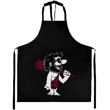 Discover Caveman funny comic sunglasses Aprons