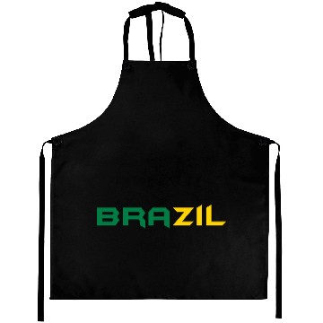 Discover ♥I Love Brazil-Vector Awesome Country Design♥ Aprons