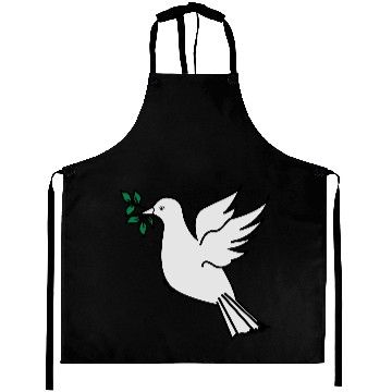 Discover Dove and olive branch 3 Aprons