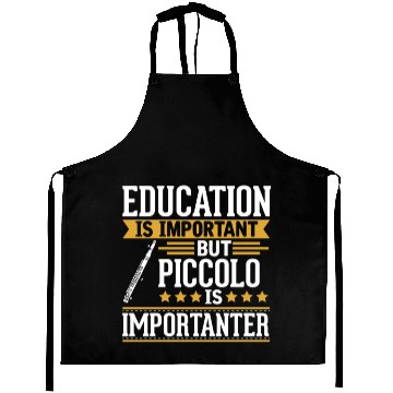 Discover Piccolo Is Importanter Funny Aprons