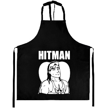 Discover Hitman Hart Funny Aprons