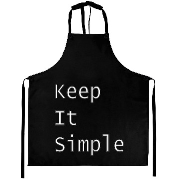 Discover Keep it simple painti Aprons