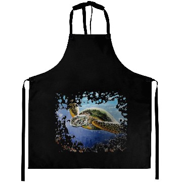 Discover Sea turtle painting d Aprons