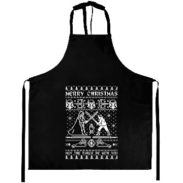Discover Star Wars Chirstmas - Ugly Christmas Sweater Aprons