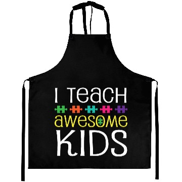 Discover Autism Teacher Awareness Support Aprons