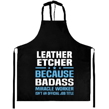 Discover Leather Etcher Aprons