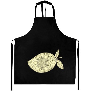 Discover Juicy Mango Fruit Mandala Aprons