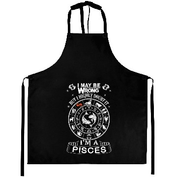 Discover I AM A PISCES Aprons