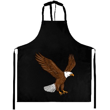 Discover Bald Eagle Flying Drawing Aprons
