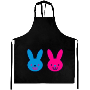 Discover ❤ټSuper Cute Bunny Couple-Easter Breakټ❤ Aprons