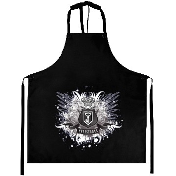 Discover Resistance Royal Blue Aprons