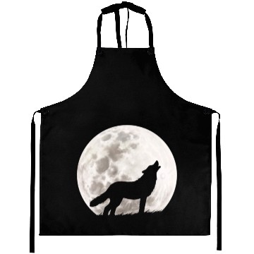 Discover Howling Wolf Aprons