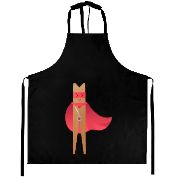 Discover Clothes Peg Superhero Aprons