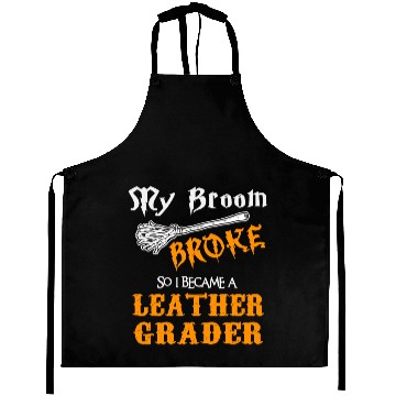 Discover Leather Grader Aprons