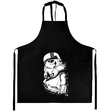 Discover Funny and cool Star Wars Stormtrooper graffiti Aprons