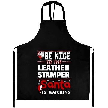 Discover Leather Stamper Aprons