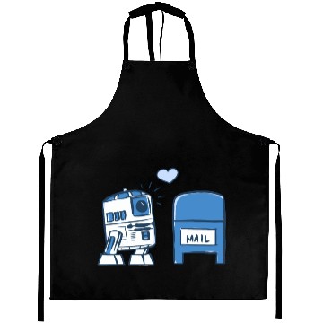 Discover Funny Star Wars r2d2 comic Aprons