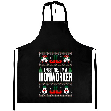 Discover Trust me, I'M A Ironworker Aprons