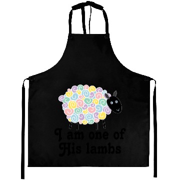 Discover Christian Religious Lamb Kids Aprons