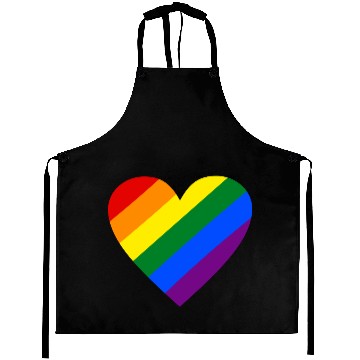 Discover Rainbow Heart Aprons