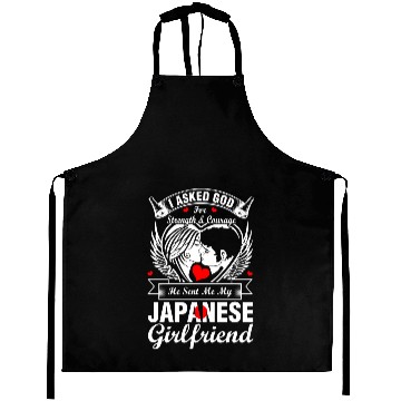 Discover I Asked God For Japanese Girlfriend Aprons