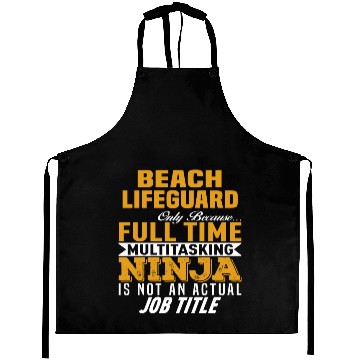Discover Beach Lifeguard Aprons