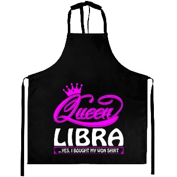 Discover Queen Libra Aprons