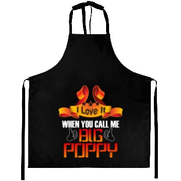 Discover Big Poppy Aprons