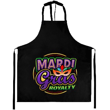 Discover Mardi Gras Royalty King Queen Aprons
